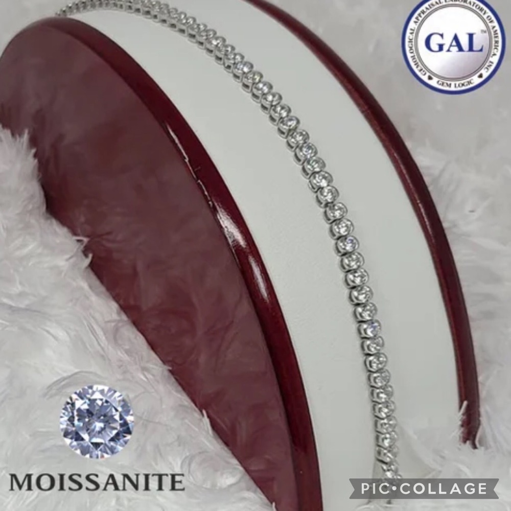 Moissanite Tennis Bracelet
